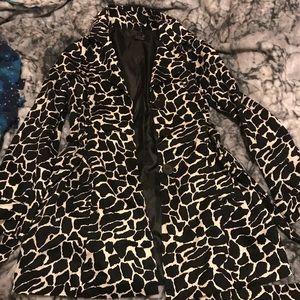 Animal print jacket